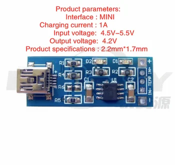 Литиевая батарея TP4056|18650 3,7-3,6-4,2 В литиевая аккумуляторная пластина на 1 а сквозная защита